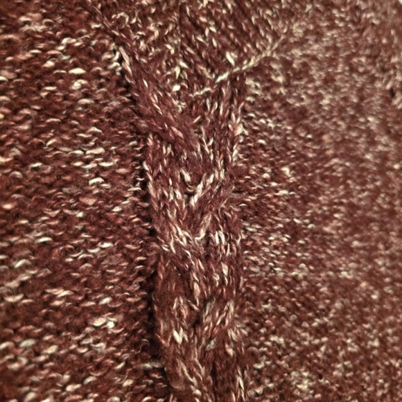 St. John's Bay‎ Women's Cable Knit Sweater - Size Petite Medium - Picture 7 of 10